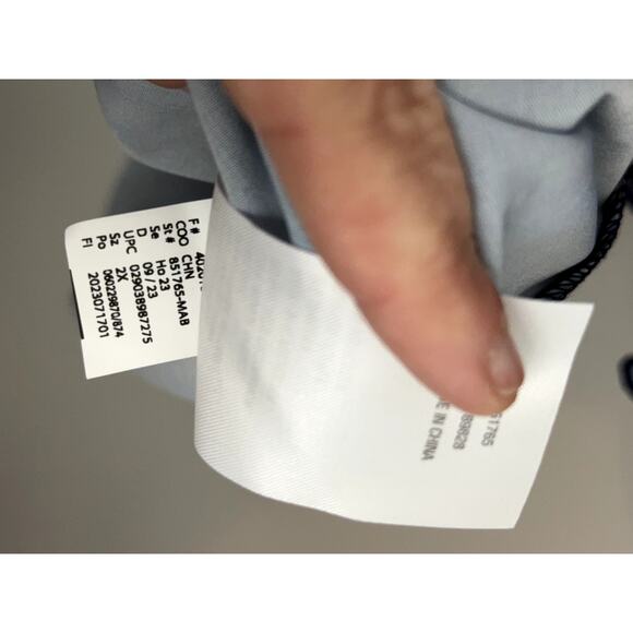 C Wonder Christian Siriano Mock Neck Ruffle Detail Dress 2X Blue Floral NWT - Picture 4 of 10